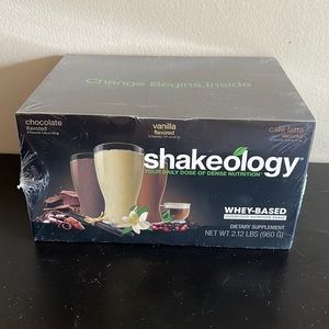 Unopened whey shakeo